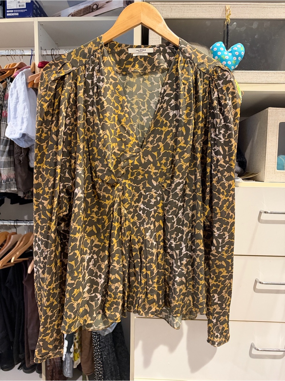 Graceful Isabel Marant Ginko printed blouse